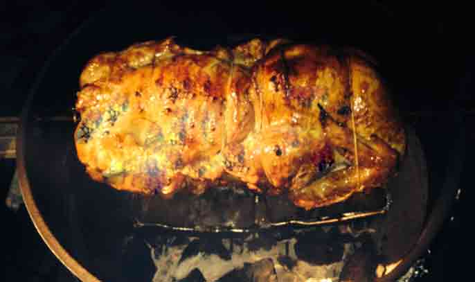 rotisserie bbq turkey